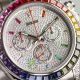 2021 NEW! JH Swiss Rolex Daytona 7750 Watch Rainbow Stainless Steel Full Diamond Face (3)_th.jpg